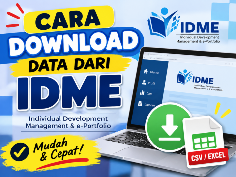 Cara Download Data IDME